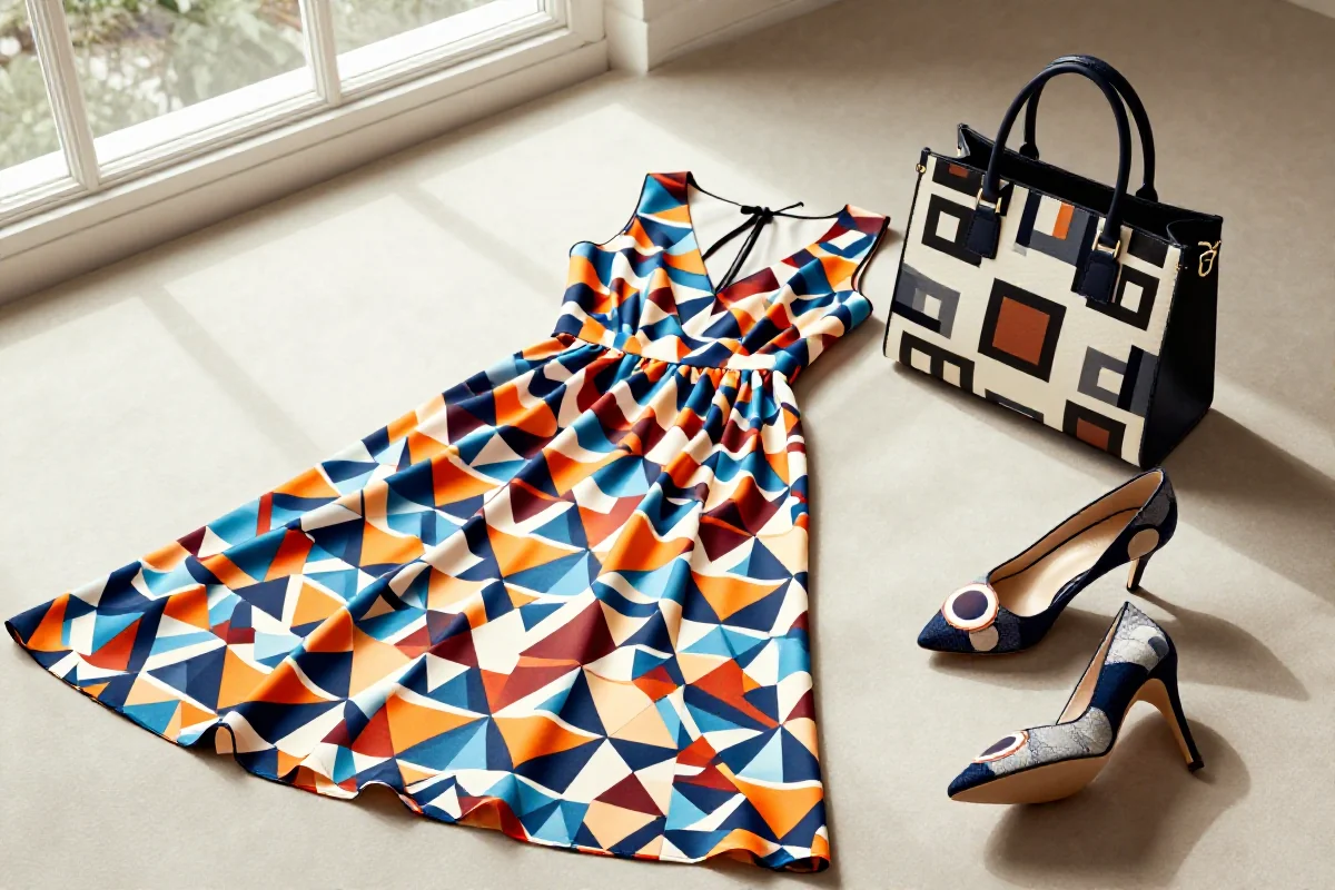 Geometryczne Wzory w Modzie