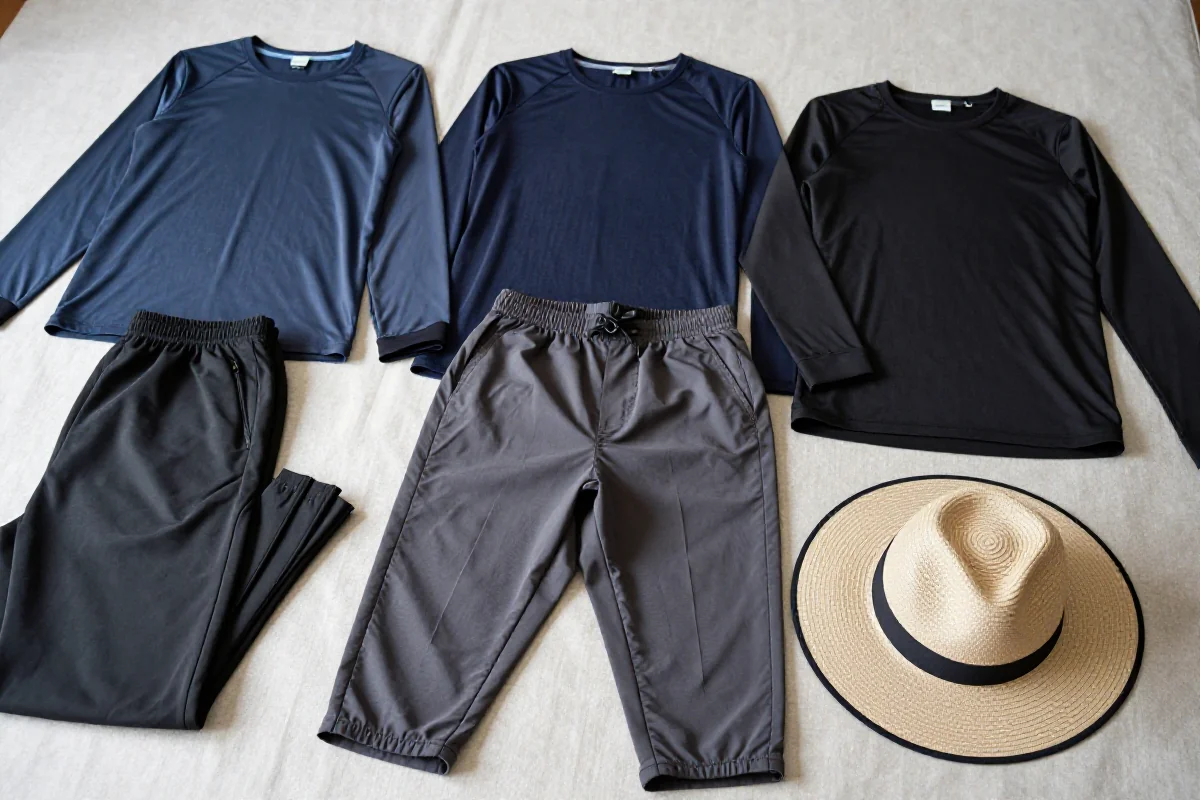 Jak Chronić się Przed Słońcem przez Ubrania