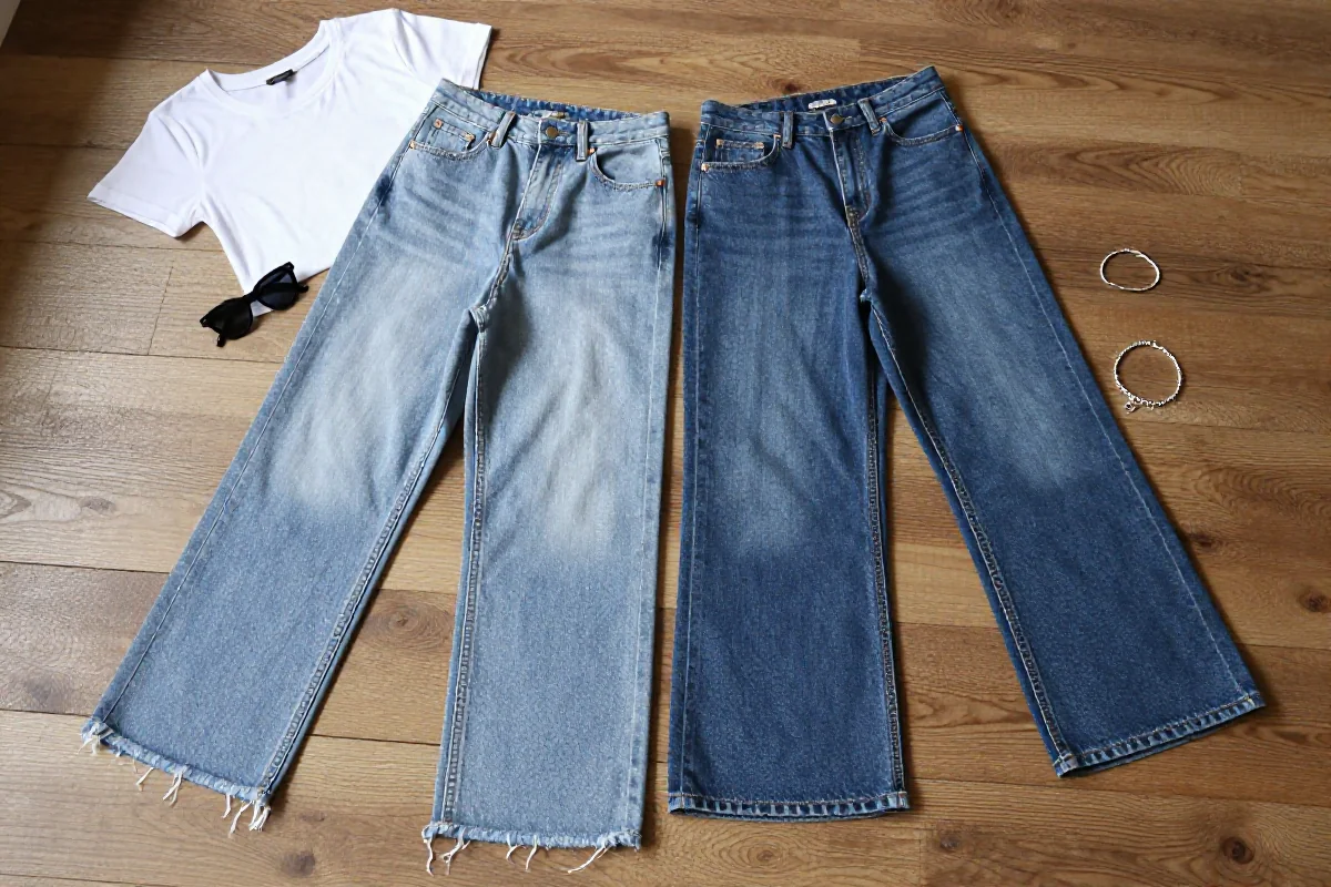 Jeansy Boyfriend i Wide Leg – Luźne Kroje