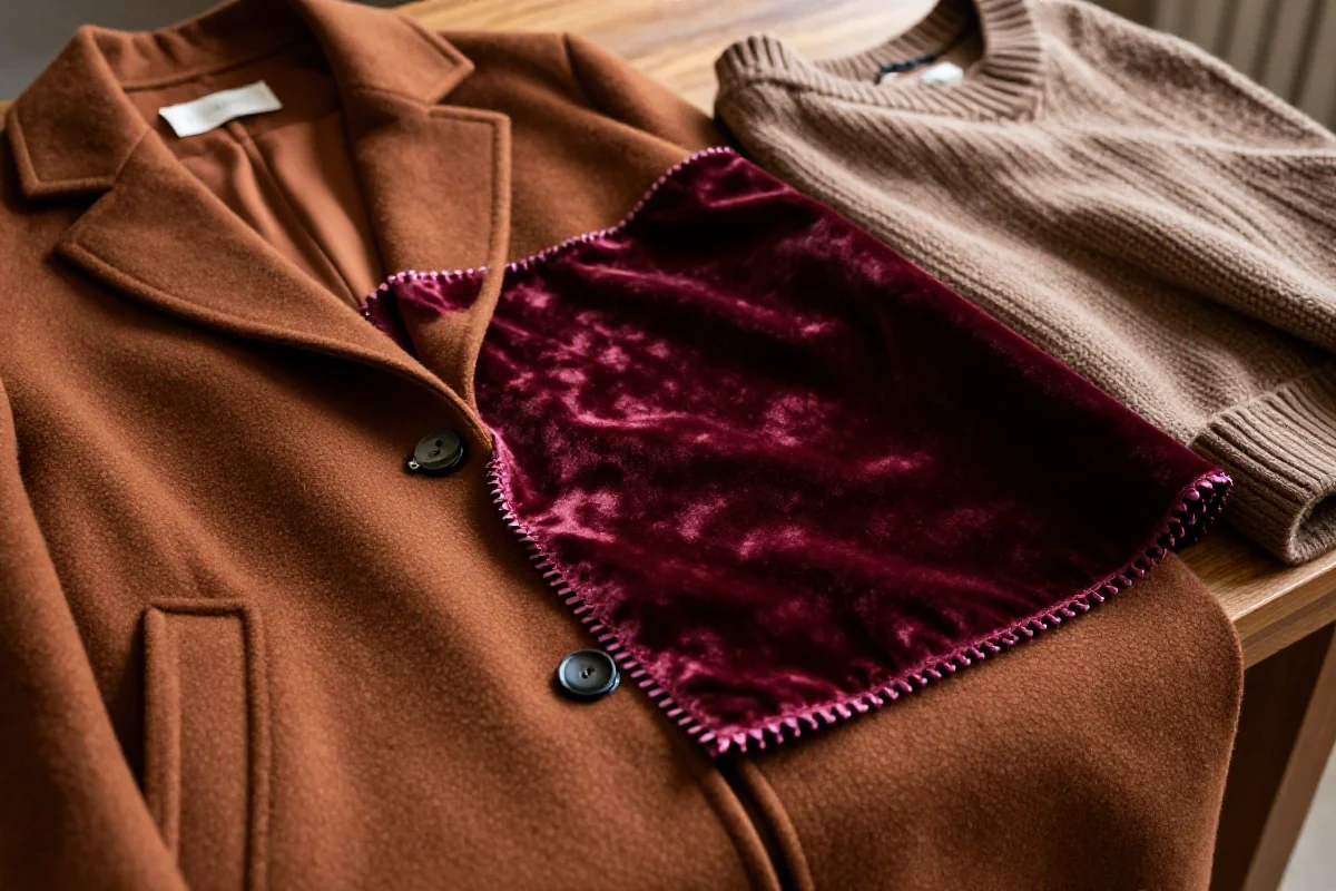 Jesienne Tkaniny i Tekstury