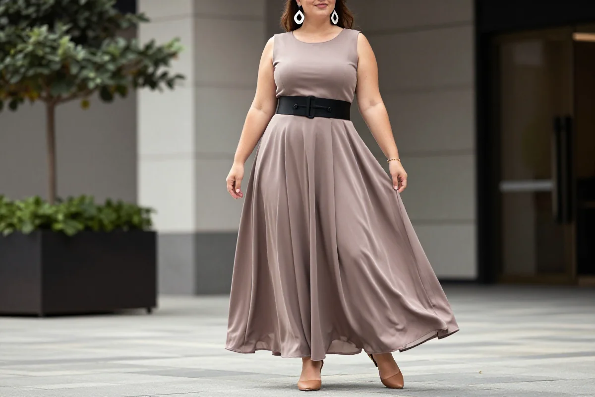 Plus Size Gruszka – Stylizacje dla Pełniejszego Dołu