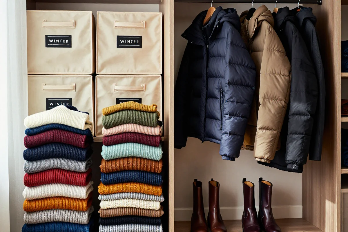 Przechowywanie Ubrań Zimowych Latem