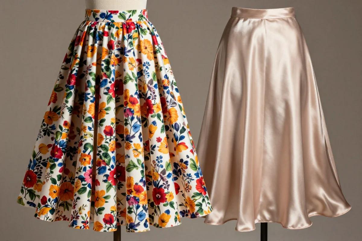 Spódnice Koło i Półkoło – Circle Skirts