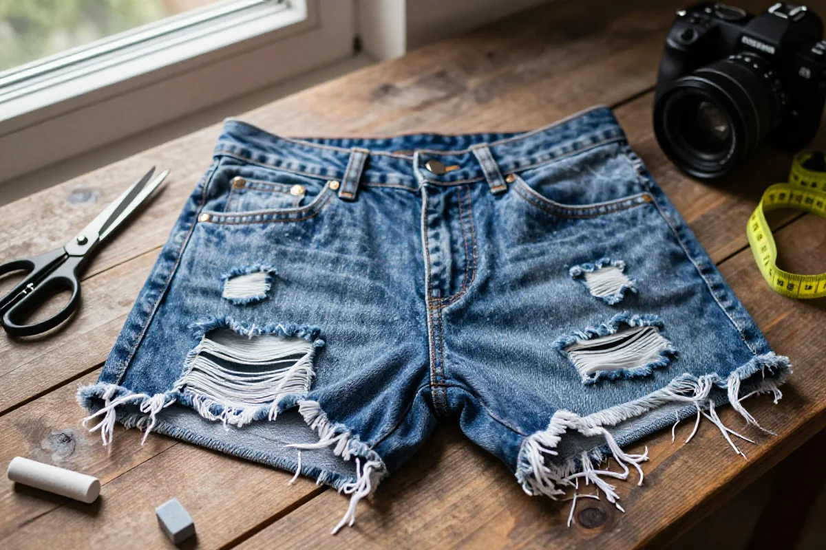 Szorty ze Starych Jeansów